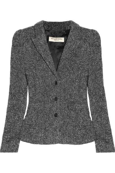 burberry tweed jacket|net a porter Burberry jacket.